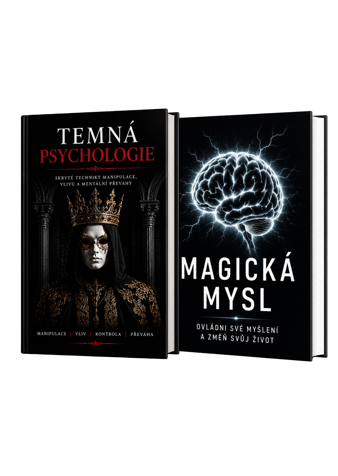 SADA DVOU E-KNIH MAGICKÁ MYSL + TEMNÁ PSYCHOLOGIE