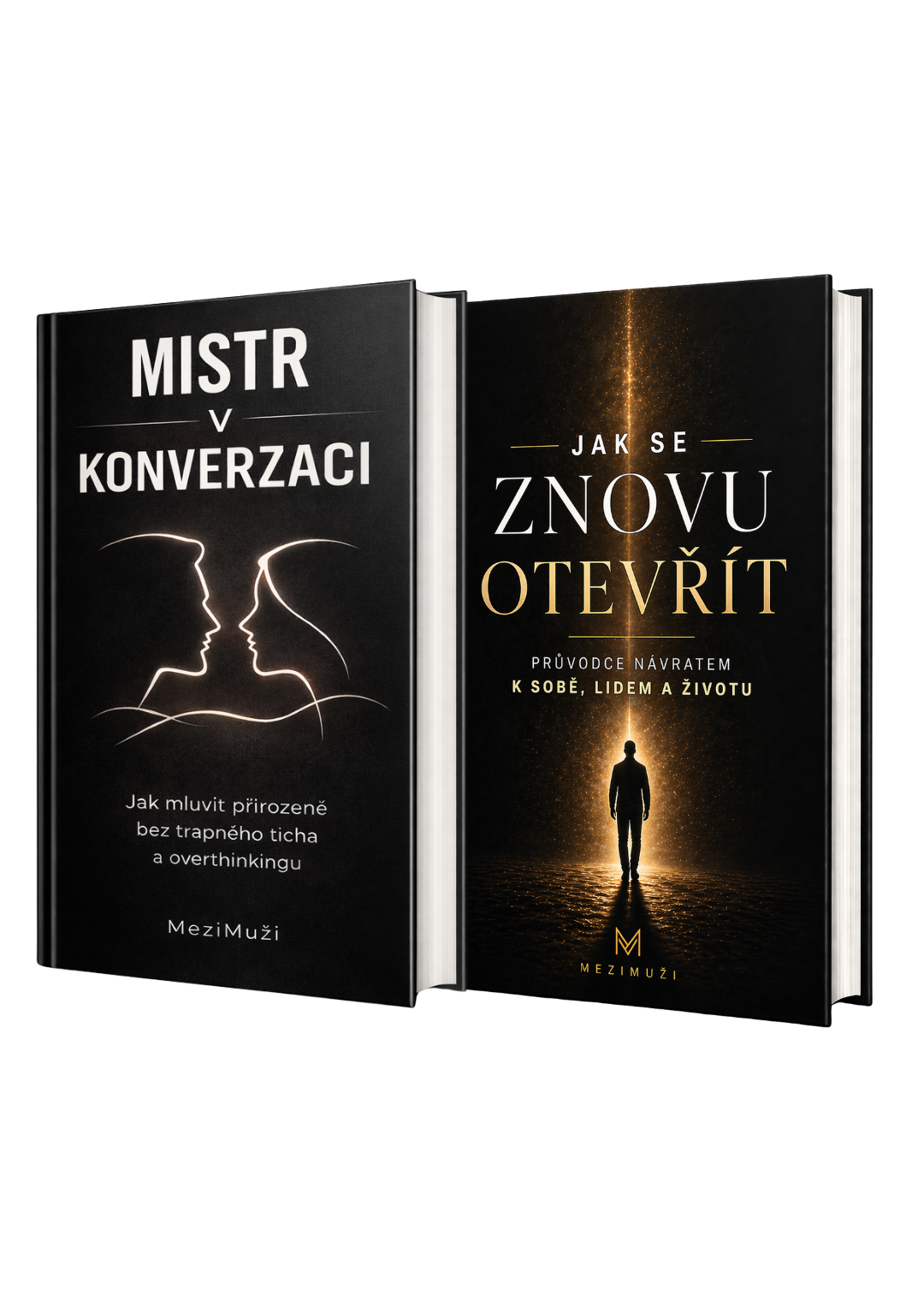 SADA DVOU E-KNIH MISTR V KONVERZACI+JAK SE ZNOVU OTEVŘÍT